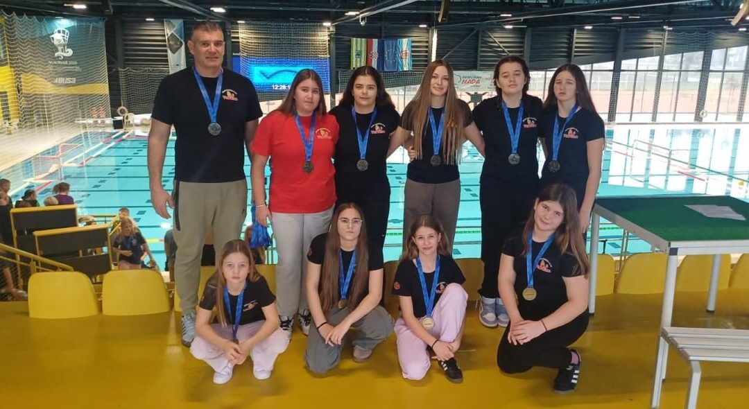 Lana Turčinov – brončana medalja na prvenstvu u vaterpolu za kadetkinje